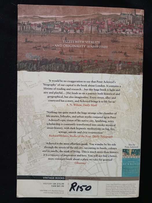 London The Biography by Peter Ackroyd