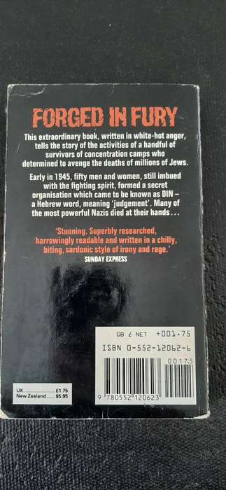 Forged in Fury by Michael Elkins