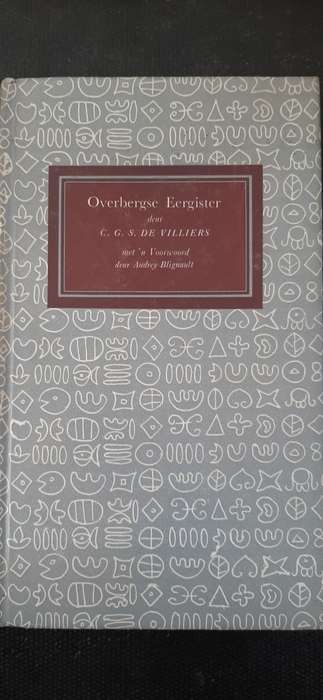 Overbergse Eergister by C.G.S. De Villiers