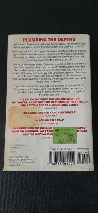Spy Sinker by Len Deighton
