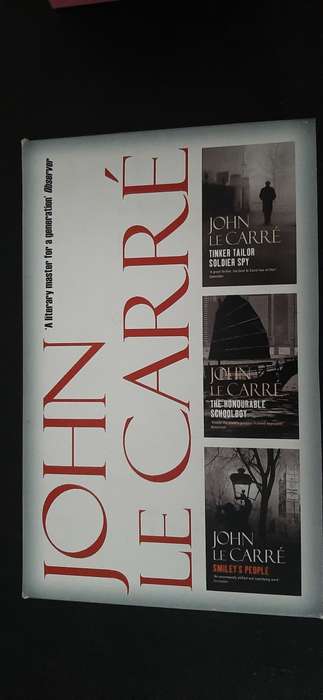 Trilogy-The Honourable Schoolboy, Tinker Taylor, Soldier Spy, Smiley`s People by John Le Carré 3...