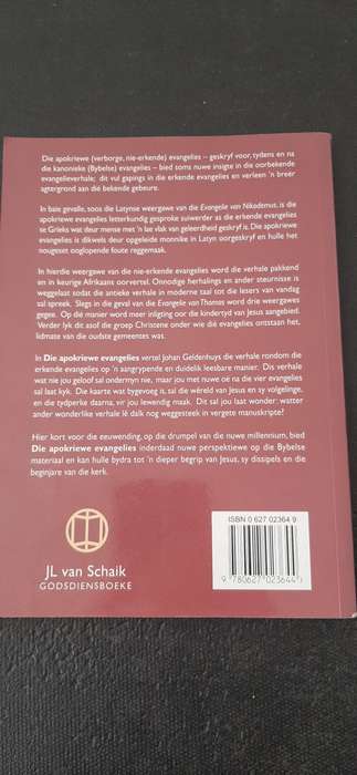 Die apokriewe evangelies by J. Geldenhuys