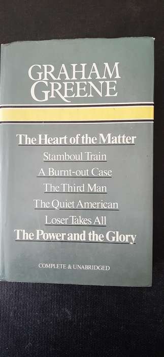 The Heart of the Matter, Stamboul Train, A Burnt-out Case, The Third Man, etc. by Graeme Greene