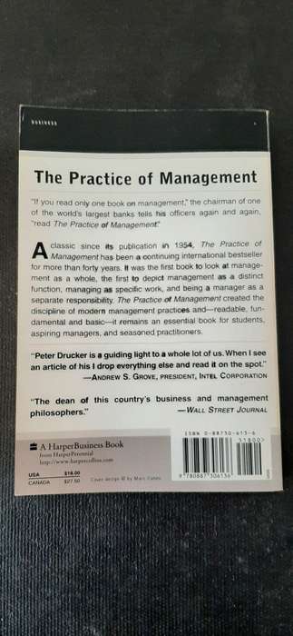 The Practice of Management by Peter F. Drucker