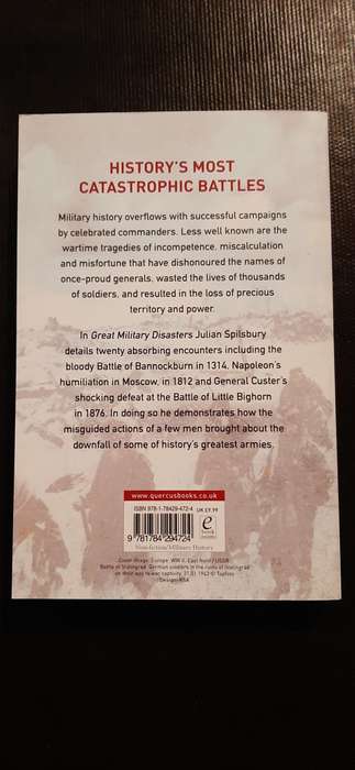 Great Military Disasters by Julian Spilsbury