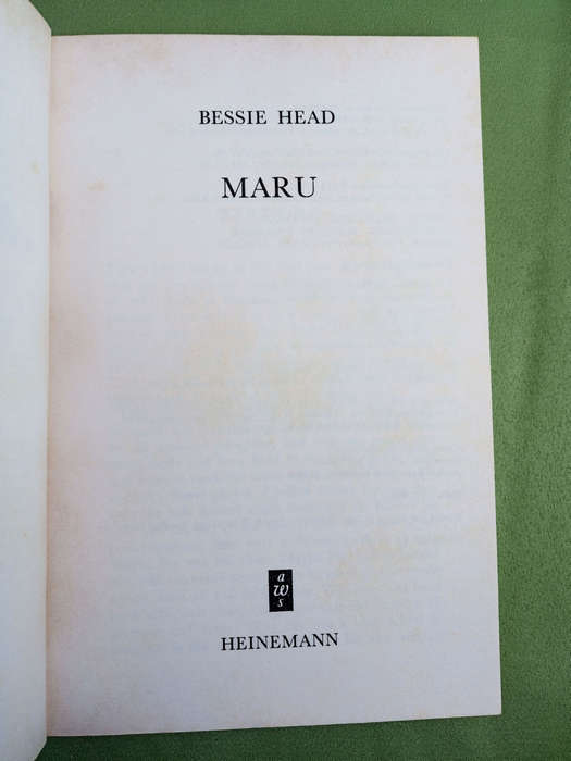 Maru by Bessie Head