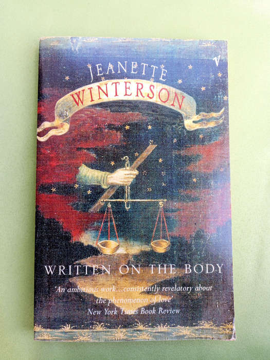 Written on the body by Jeanette Winterson