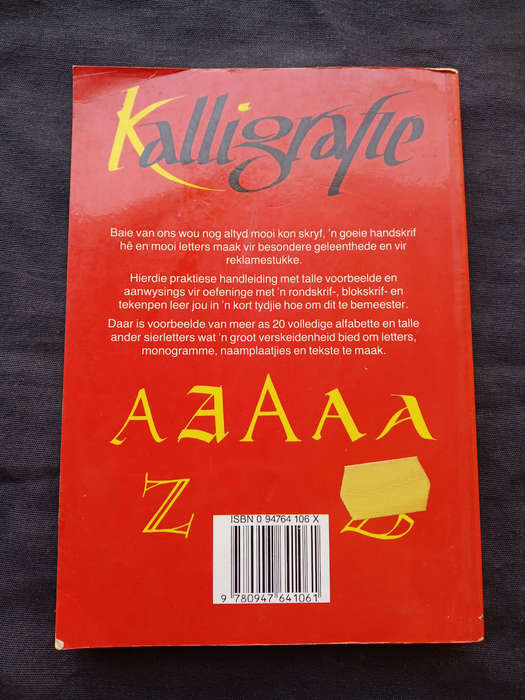 Kalligrafie van A tot Z deur Timon Stevens