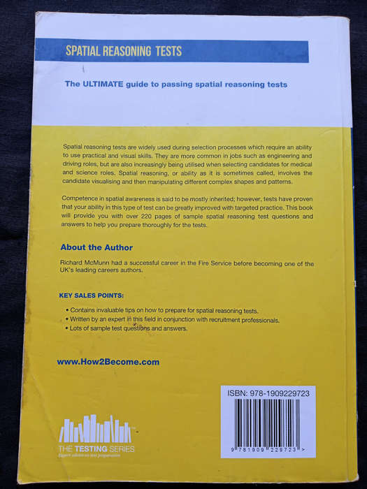 Spatial reasoning tests