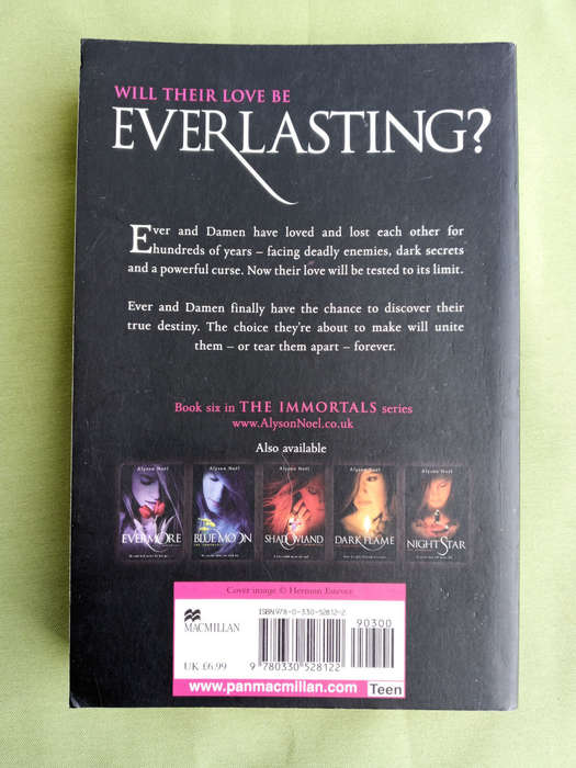 The Immortals trilogy by Alyson Noel