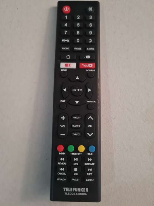TELEFUNKEN TLEDDS-55UHDA SMART REMOTE