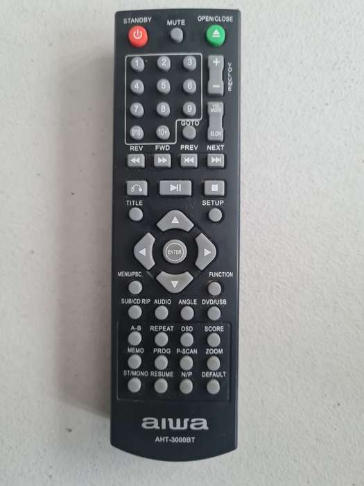 AIWA AHT-3000BT HOME THEATER REMOTE CONTROL