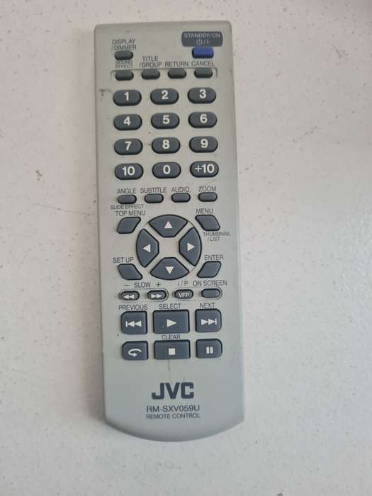 JVC RM-SXVO59U REMOTE CONTROL