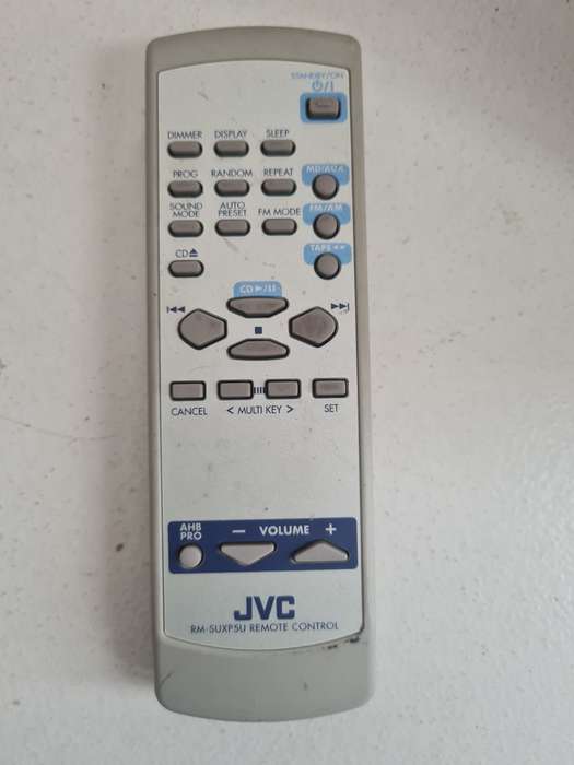 JVC RM-SUXP5U RADIO PLAYER REMOTE CONTROL