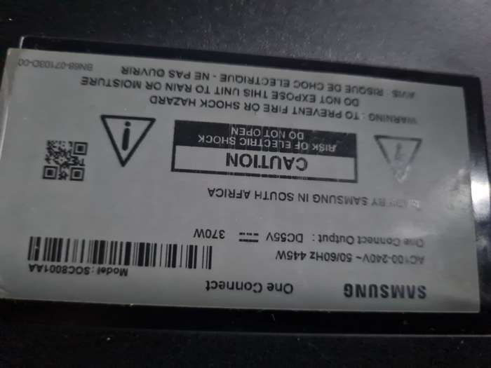 SAMSUNG ONE CONNECT BOX SOC8001AA