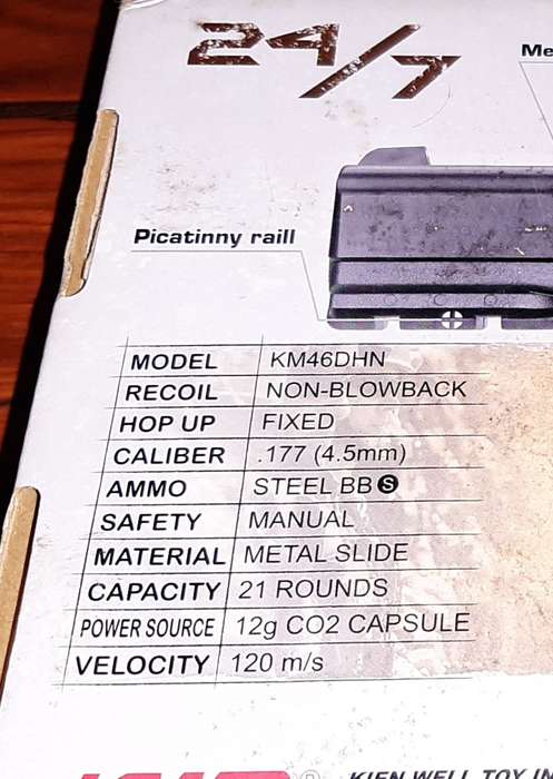 KWC TAURUS 24/7 4.5mm CO2