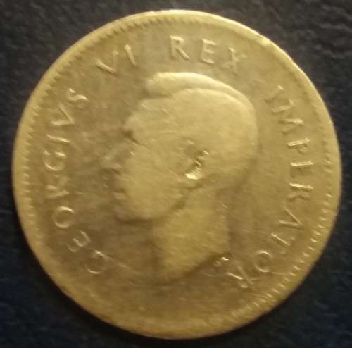 1941  Union of South Africa 3d - SAU Threepence Tickey