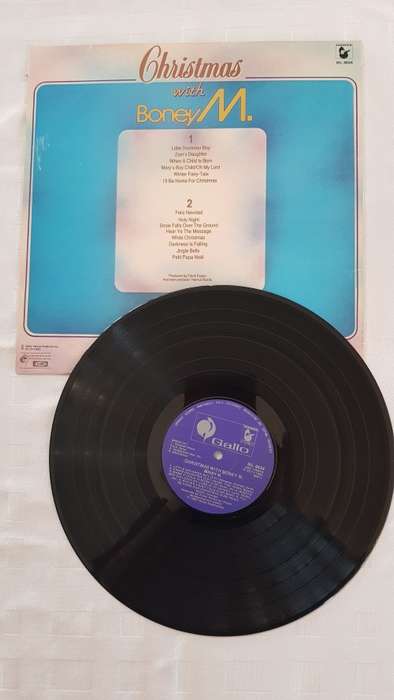 Vintage Vinyl Music LP Records. Title: Christmas with Boney M