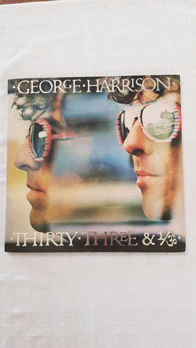 Vintage Vinyl Music LP Records. Title: George Harrison, Thirty Three and Third in a gate fold cover.