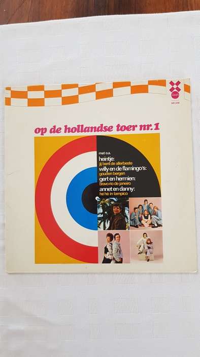Vintage Vinyl Music LP Records. Title: Op de Hollandse Toer Nr. 1 (Dutch).