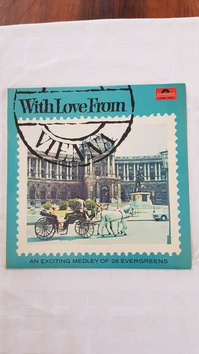 Vintage Vinyl Music LP Records. Title: With Love from Vienna (German).