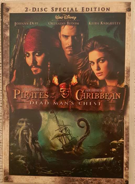DVD Movie - Pirates of the Caribbean -Dead Mans Chest