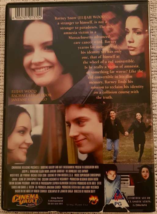 DVD Movie  The Bumblebee Flies Away  Elijah Wood Drama - PG