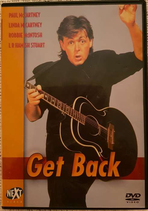 DVD Movie  Paul McCartney  Get Back  Music - PG.