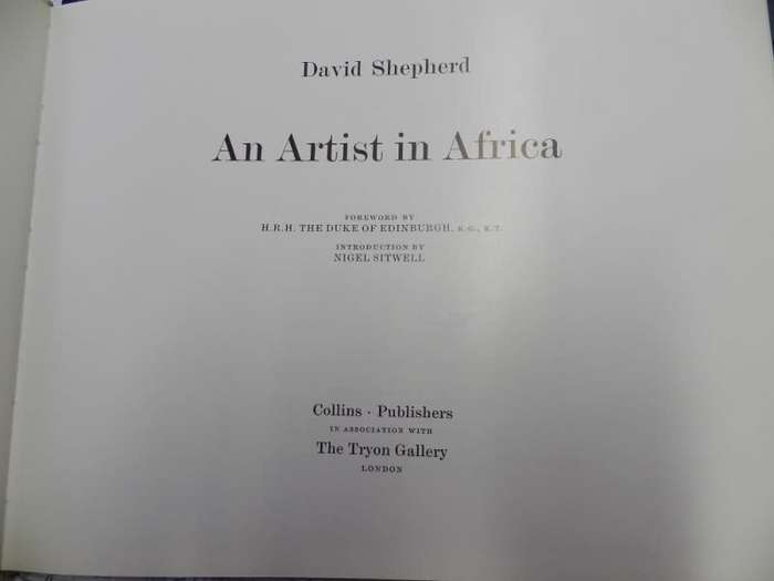 An Artist in Africa by David Shepherd