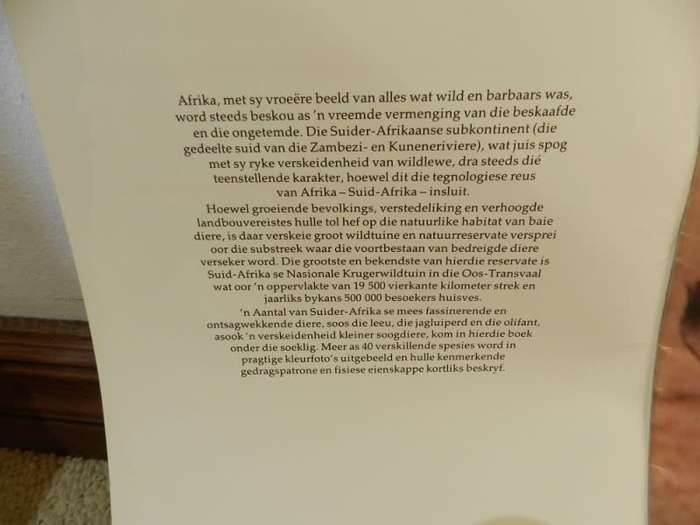 Wilde Diere van Suider Afrika deur Anthony Bannister