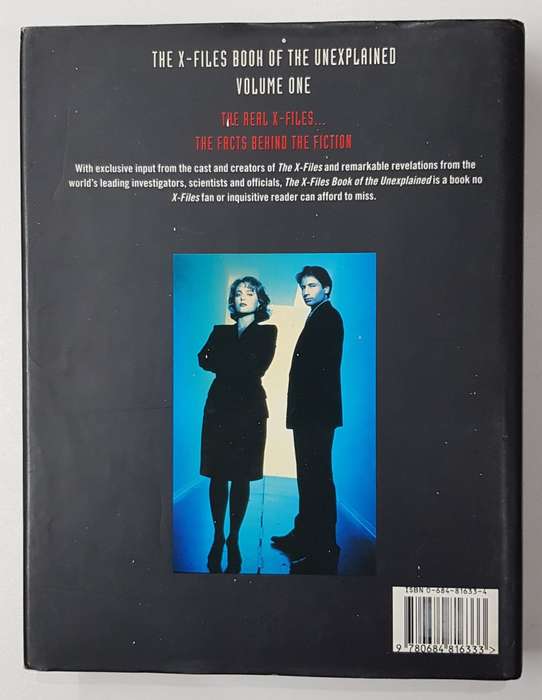 The X Files  Vol One.  Book of the unexplained by Jane Goldman