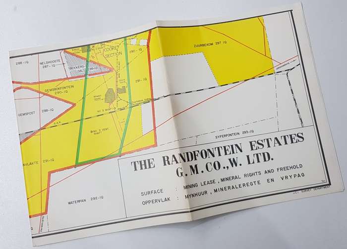 1986 Randfontein Estates- The First Hundred Years by Anthony Hocking.