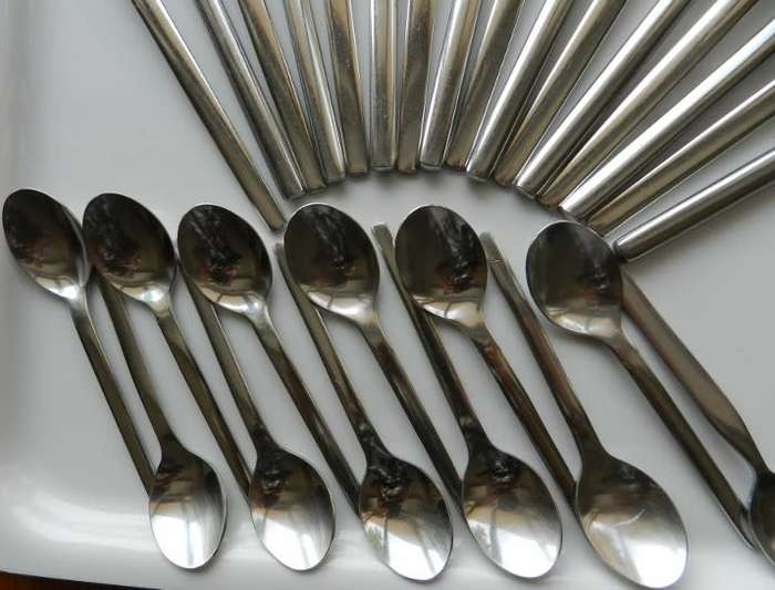 Stainless Steel Slim design 38 piece Cutlery Set - Holland