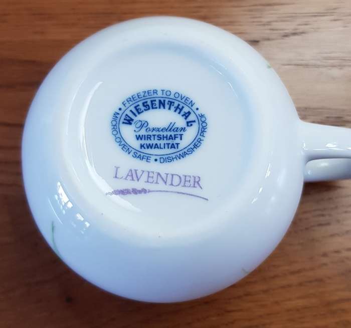 Wiesenthal Pozella White porcelain Milk Jug.
