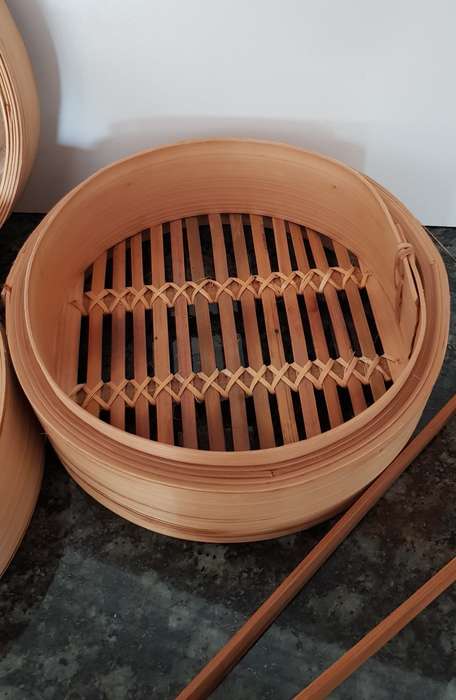 Chinese Bamboo Rice Steamer