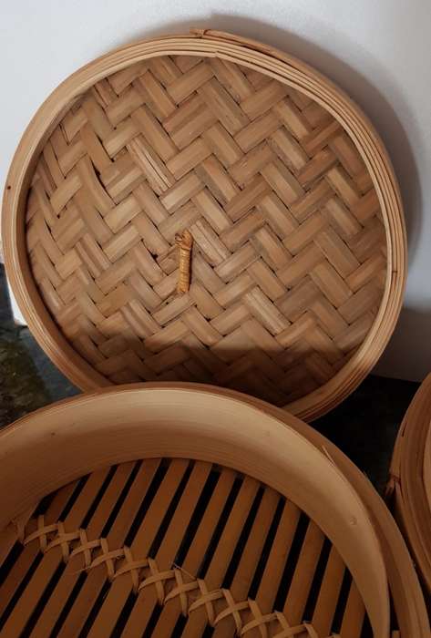 Chinese Bamboo Rice Steamer