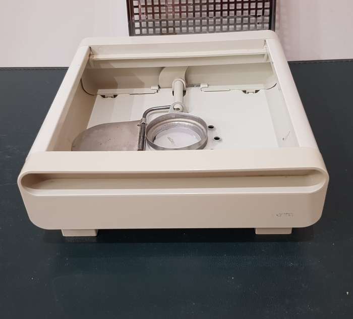 Vintage Brabantia Single Tealight Burner with snuffer and grid.  This is a food plate warmer