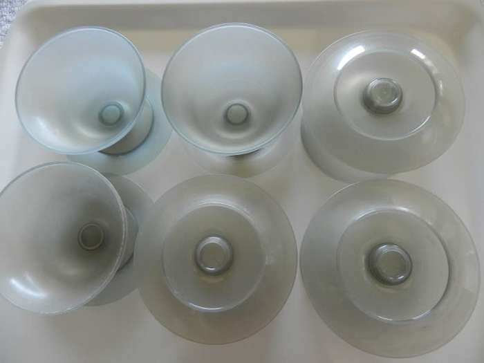 Tupperware pudding bowls - Set 6x