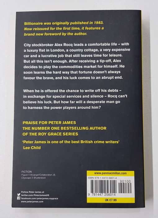 Billionaire by Peter James