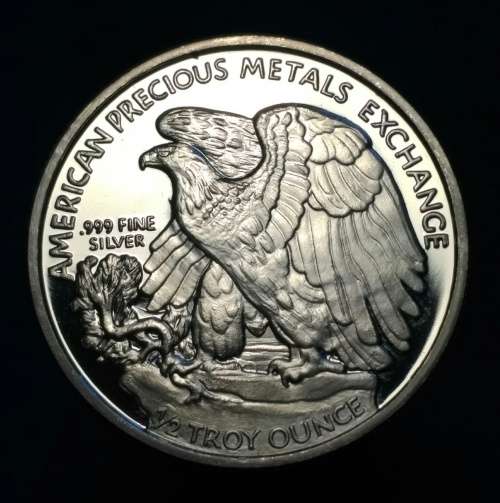 Liberty Bullion .999 Fine Silver 1/2 Ounce