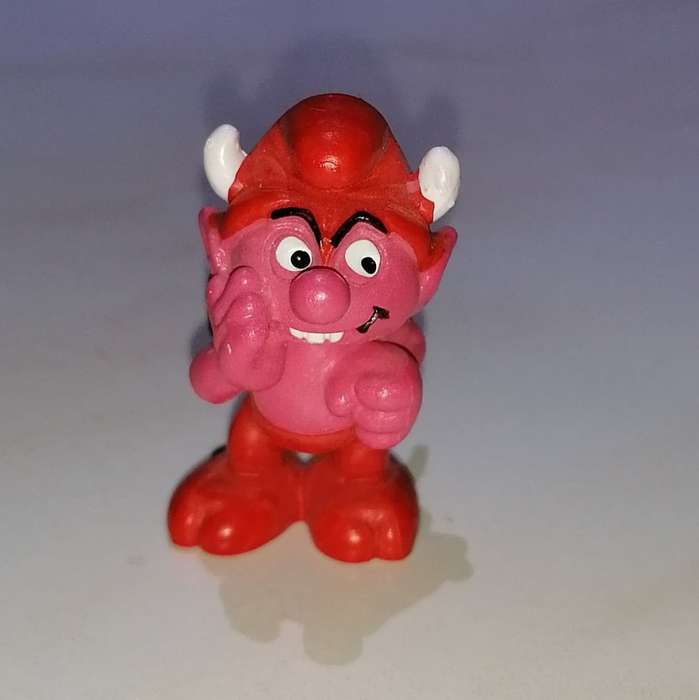 VINTAGE ORIGINAL SMURF DEVIL - 1985