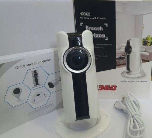 180° Fisheye View Wireless HD 1080P | WiFi Video Monitor Surveillance Security IP NANNY Camera