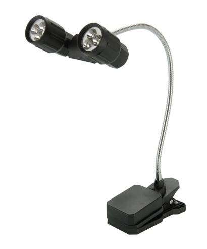 "EXCELLENT GIFT" -  ADJUSTABLE DOUBLE LED BRAAI LIGHT WITH CLAMP TO MOVE AND ATTACH QUICKLY
