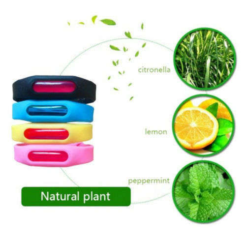 MOSQUITO / BUG REPELLENT BRACELET - NATURAL PRODUCTS = NON-TOXIC - SAFE FOR WHOLE FAMILY