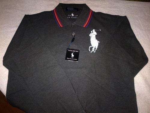 Men's Polo Golfer Grey-   Large