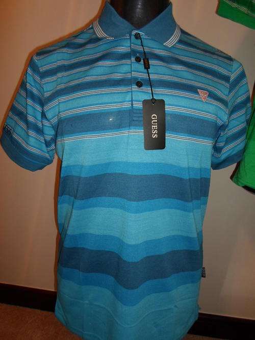NEW SPRING ARRIVAL! Men's Guess Golfer BLUE (SMALL)
