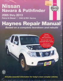 Nissan Navara & Pathfinder 2005 thru 2013 (H72732)(Haynes Publishing)