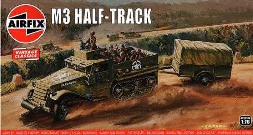 M3 Half-Track - 1/76 Scale (A02318V)(Airfix)