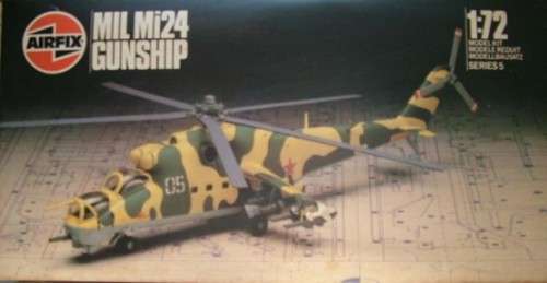 Mil Mi-24 Gunship - 1/72 Scale (A05017)(Airfix)