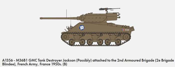 M36B1 GMC Tank Destroyer U.S Army - 1/35 Scale (Airfix A1356)